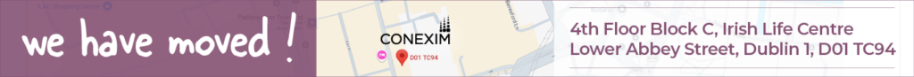 we have moved to anew address banner bwing the new address 4th Floor Block C, Irish Life Centre, Lower Abbey Street, Dublin 1, D01 TC94